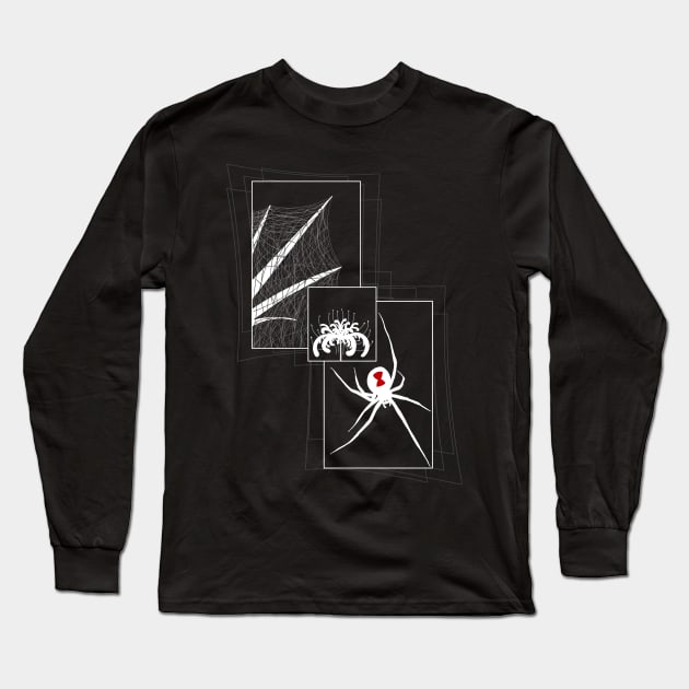 Black Widow V1 Long Sleeve T-Shirt by IgorAndMore